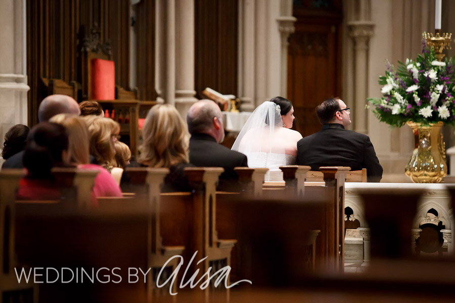 Wedding Ceremony at St. Paul's Cathedral in Pittsburgh - 05
